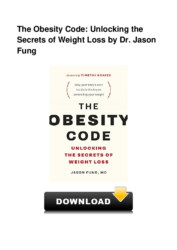 The obesity code download free